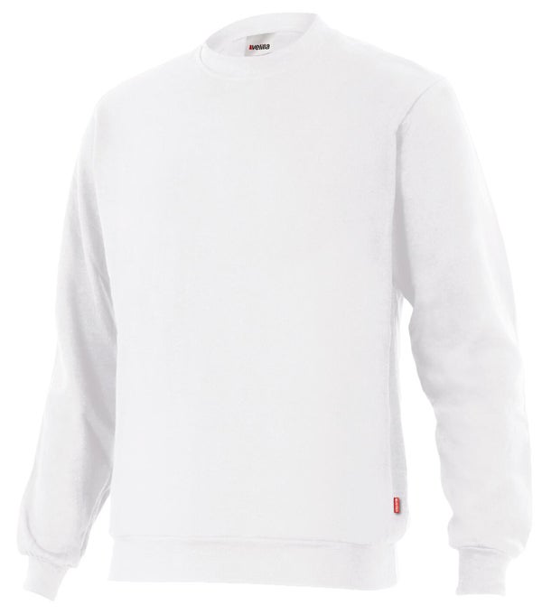 SUDADERA ALGODON BLANCA TALLA L VELILLA 105701