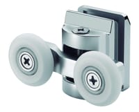 RODAMIENTO INFERIOR CLIP DOBLE MAMPARA DE DUCHA NYLON - 1