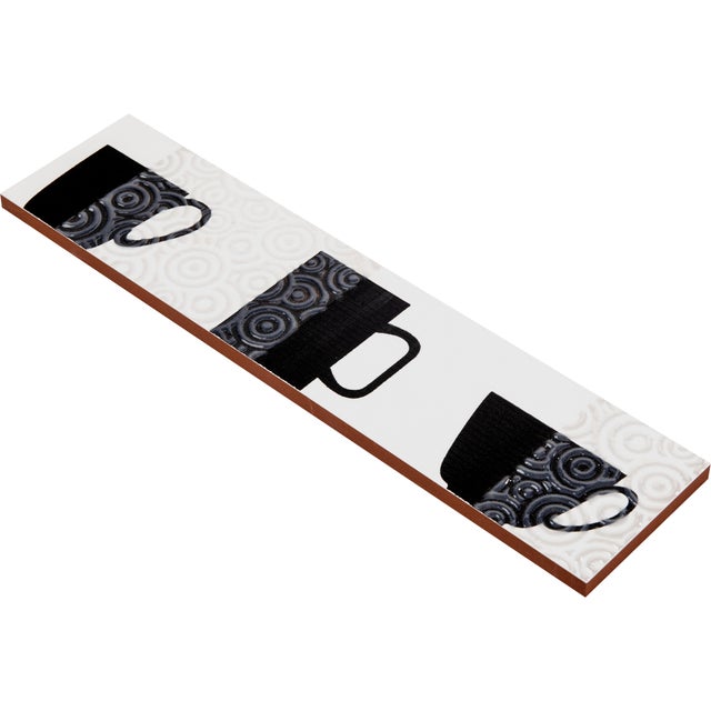 CENEFA CERÁMICA 7X30CM 7329. PACK 3 UNIDADES