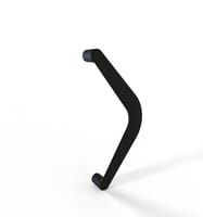 ASA TIRADOR PUERTA REVERSIBLE NEGRO - 1