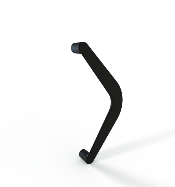 ASA TIRADOR PUERTA REVERSIBLE NEGRO - 1