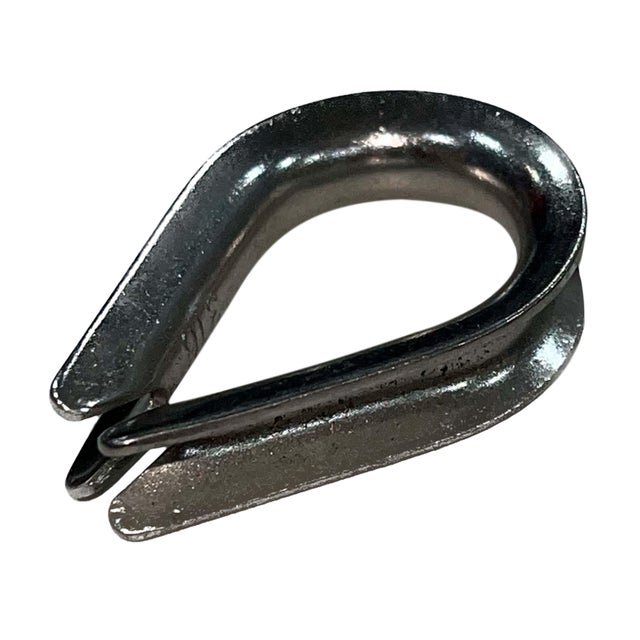 GUARDACABOS  CORAZON ACERO INOXIDABLE. 4 MM 4 UDS