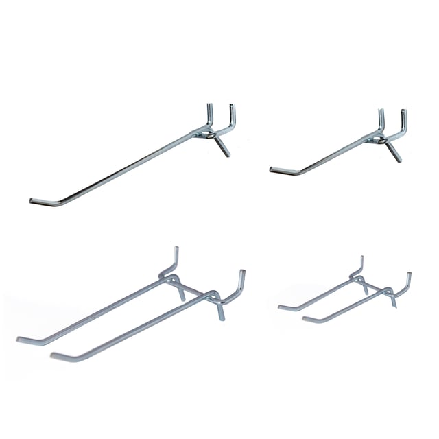 GANCHO PARA COLGAR EN TECHO O PARED METÁLICO PORTAHERRAMIENTA 38MM 40UDS