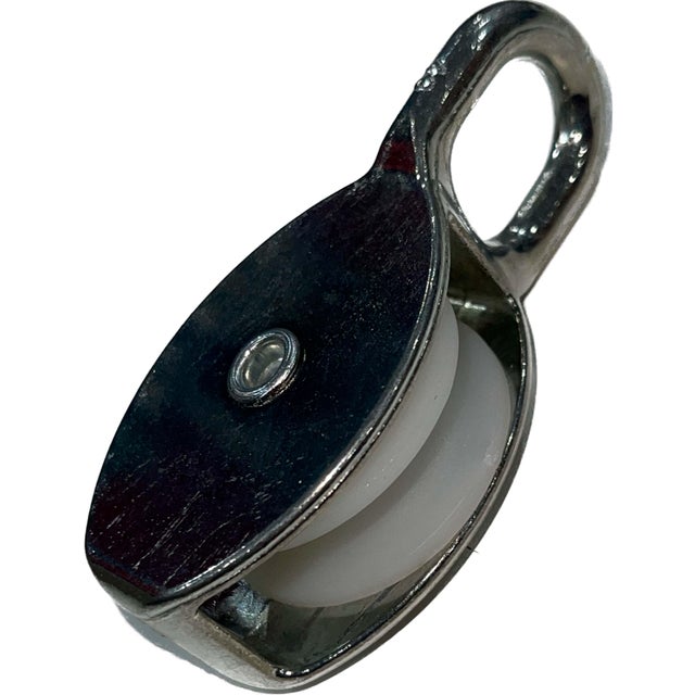POLEA SIMPLE FIJA GALVANIZADA 70 X 7 MM.