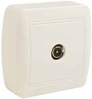 TOMA TV MURAL SUPERFICIE BLANCO - 1