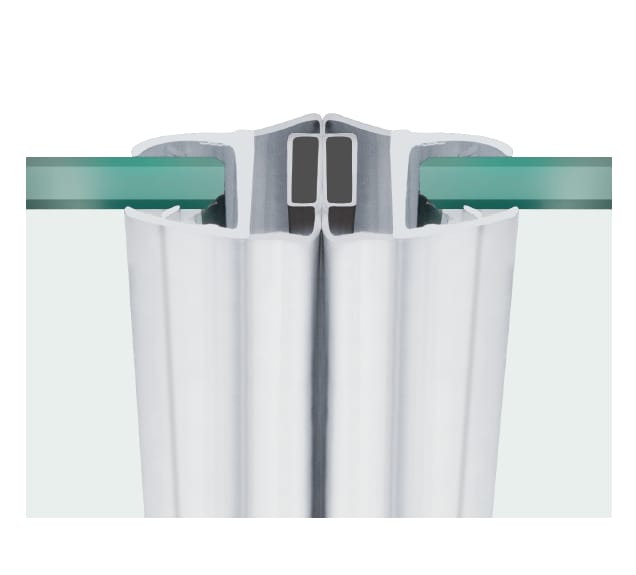 PERFIL MAGNÉTICO RECTO PARA MAMPARA DE DUCHA 6-8 MM - 1