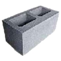 BLOQUE DE HORMIGÓN GRIS 40X20X20 CM - 1