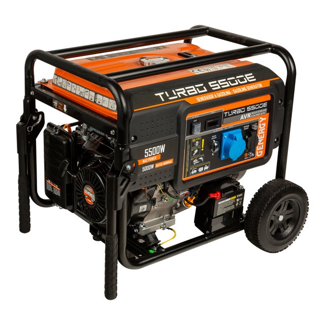 GENERADOR ELÉCTRICO GASOLINA 5500W GENERGY TURBO 5500E