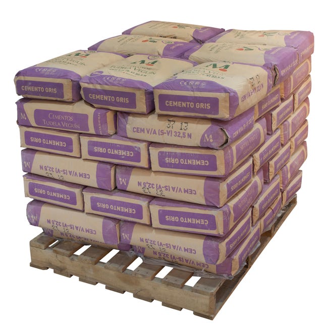 CEMENTO GRIS TUDELA VEGUIN II B-V 32,5R  35 KG - 1