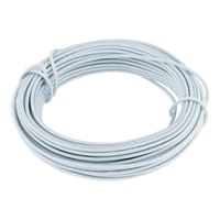 ALAMBRE PLASTIFICADO BLANCO  2 MM. 15 M - 1