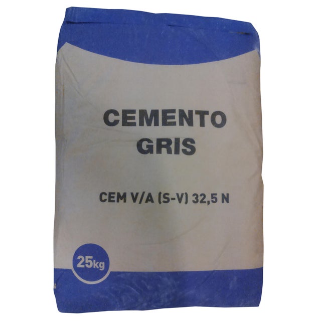 CEMENTO GRIS 32,5N 25 KG