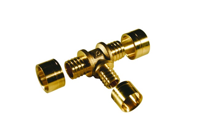 TE REDUCIDA 25X16X20MM CASQUILLO CORREDIZO PEX-A
