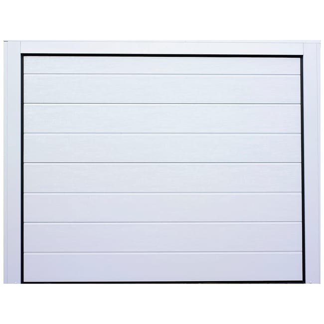 PUERTA DE GARAJE SECCIONAL BLANCA 212,5 X 250 CM                                         - 1