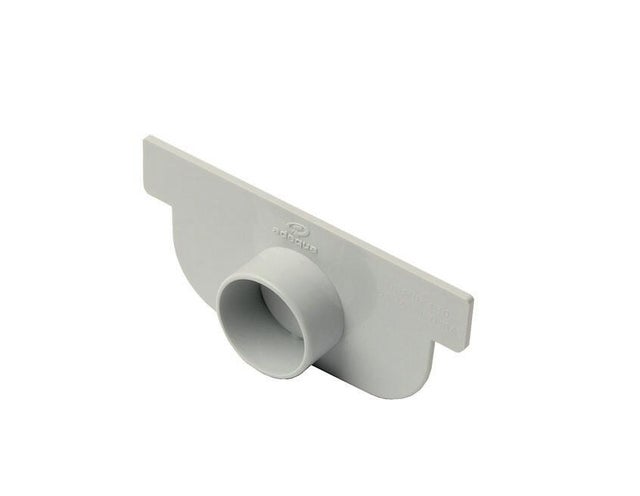 TAPA CANALETA PVC SALIDA Ø40MM 130X55 MM