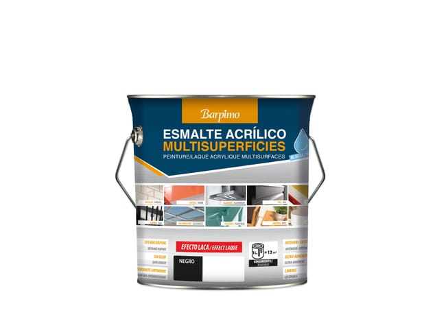 ESMALTE ACRÍLICO  SATINADO MULTIADHERENTE  2.5L  BLANCO ROTO - 1