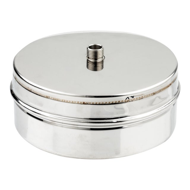 TAPÓN CON PURGA INOXIDABLE PARED DOBLE 150MM