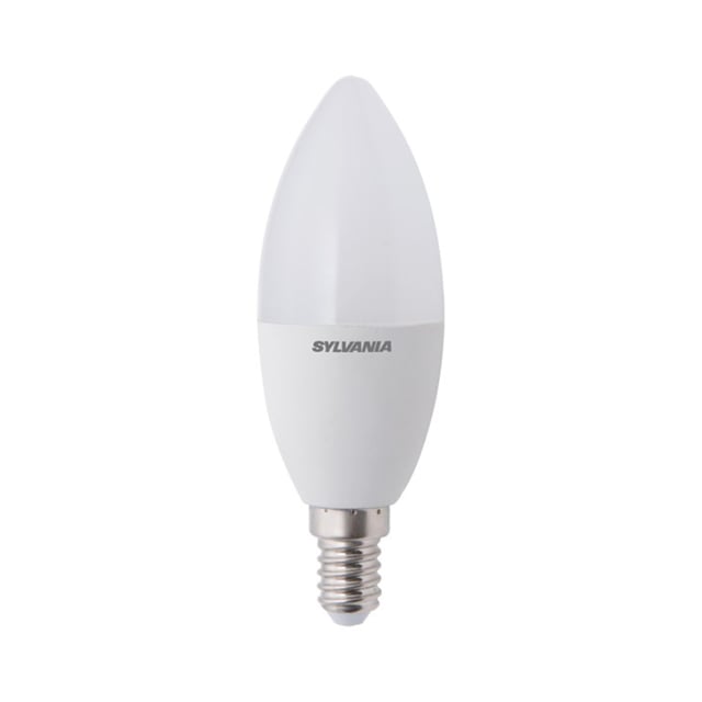 BOMBILLA LED VELA 6.5W CASQUILLO E14 LUZ CÁLIDA