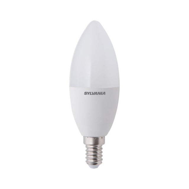 BOMBILLA LED VELA 6.5W CASQUILLO E14 LUZ CÁLIDA