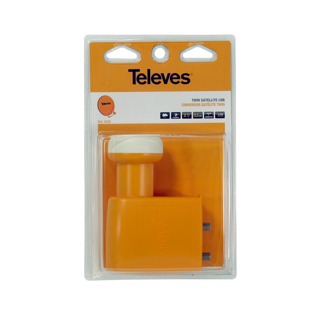 CONVERSOR LNB TWIN TELEVES