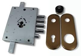 KIT CONVERSION DE CERRADURA GORJA A CERRADURA CILINDRO PLATEADO DIERRE