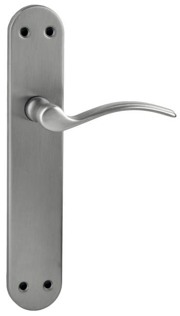 JUEGO DE MANILLAS PLACA CIEGA ALUMINIO NIQUEL LISA - 1