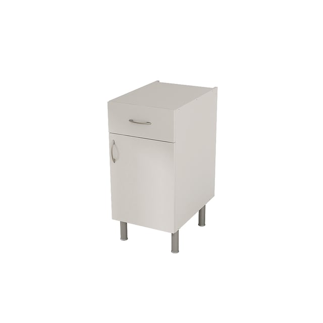 KIT MÓDULO COCINA BAJO CAJÓN EXCELLENCE BLANCO 40 CM