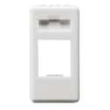 TAPA CONECTOR RJ45 ESTRECHO SERIE SYSTEM BLANCO - 1