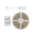 KIT TIRA LED WIFI 5M LUZ RGBW 12W/M IP65 CON MANDO  - 1