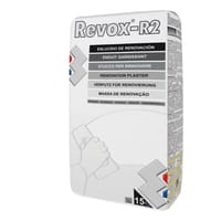 PLASTE EN POLVO CAPA GRUESA 15KG REVOX R-2 2 HORAS - 1
