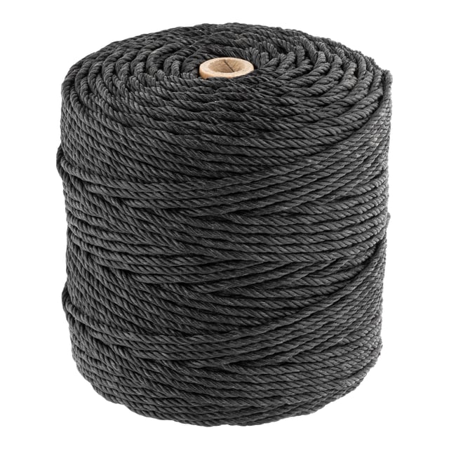CUERDA POLIETILENO TELÉFONO 4MM 200M NEGRO ROMBULL