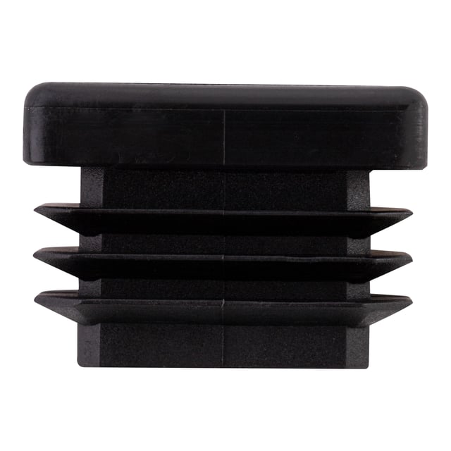 CONTERA PLASTICO EMBUTIR 20 X 30 MM NEGRA. 4 UDS