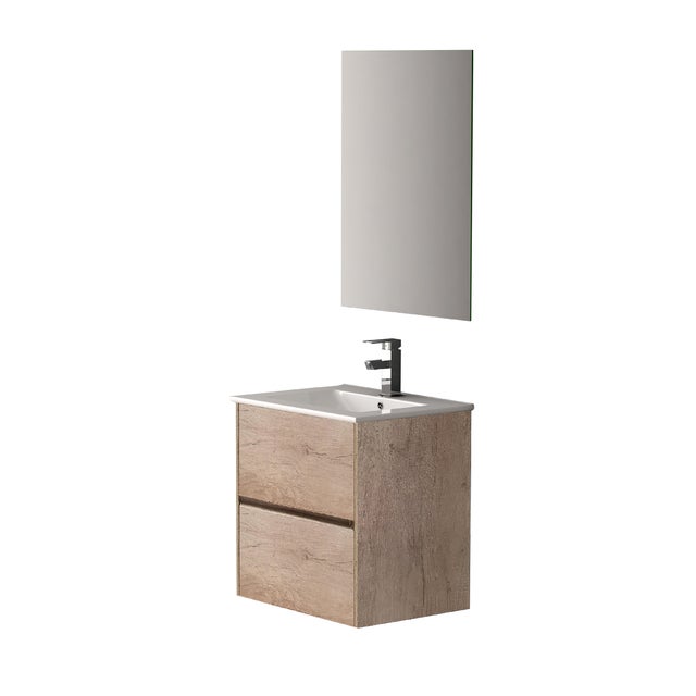 MUEBLE DE BAÑO BAIKAL ROBLE HERCULES 60X45CM