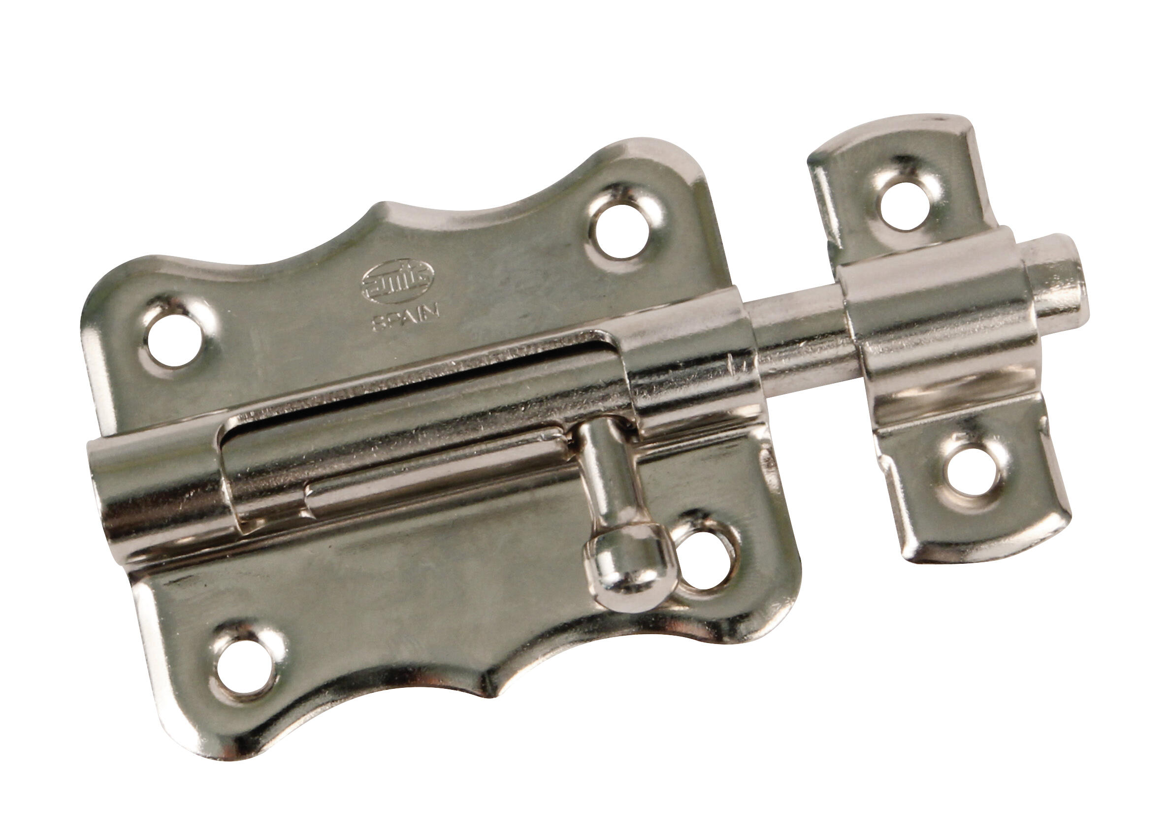 PESTILLO 50  MM. NIQUELADO MOD 384 AMIG - 3