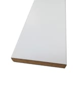 MOLDURA JAMBA LACADA BLANCA 2550 X 70 X 10 MM - 2