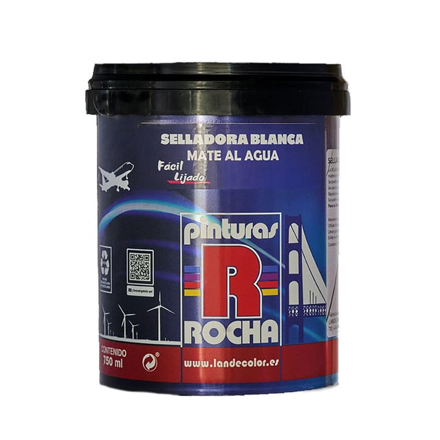 IMPRIMACIÓN SELLADORA ACRILICA ROCHA 750ML BLANCO
