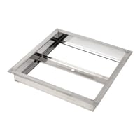 MARCO ARQUETA DE ACERO INOXIDABLE 30X30CM - 1