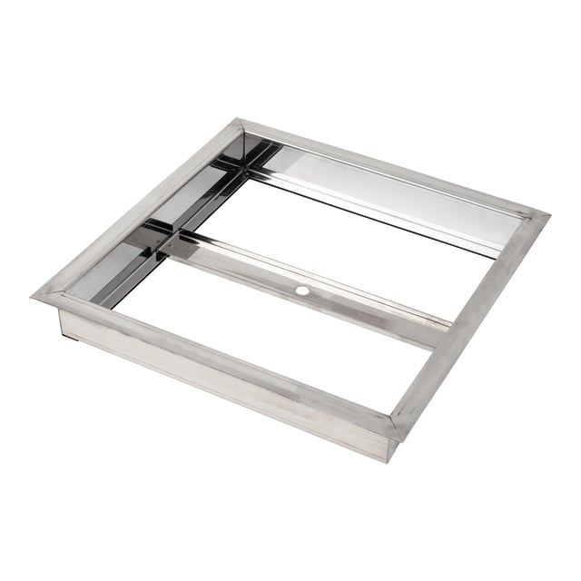 MARCO ARQUETA DE ACERO INOXIDABLE 30X30CM