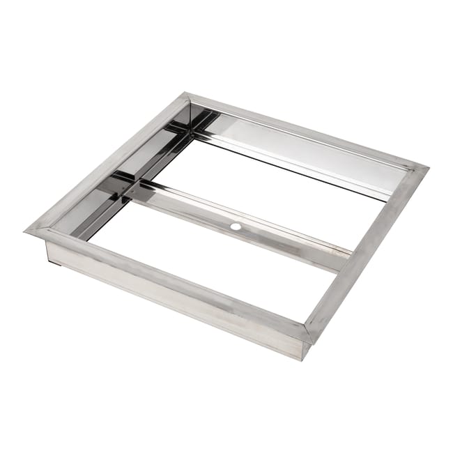 MARCO ARQUETA DE ACERO INOXIDABLE 30X30CM - 1