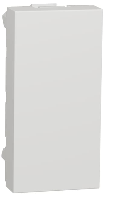 TAPA CIEGA ESTRECHA SERIE NEW UNICA BLANCO - 1