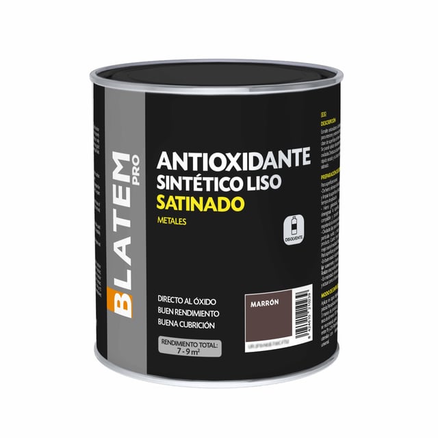 ESMALTE SINTETICO ANTIOXIDANTE SATINADO 750ML MARRON