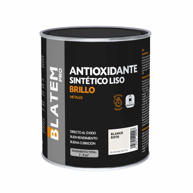 ESMALTE SINTETICO ANTIOXIDANTE BRILLANTE 750ML BLANCO ROTO