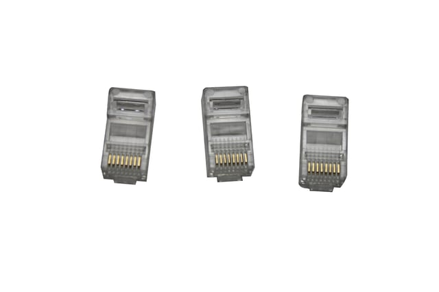 6 CONECTORES RJ45
