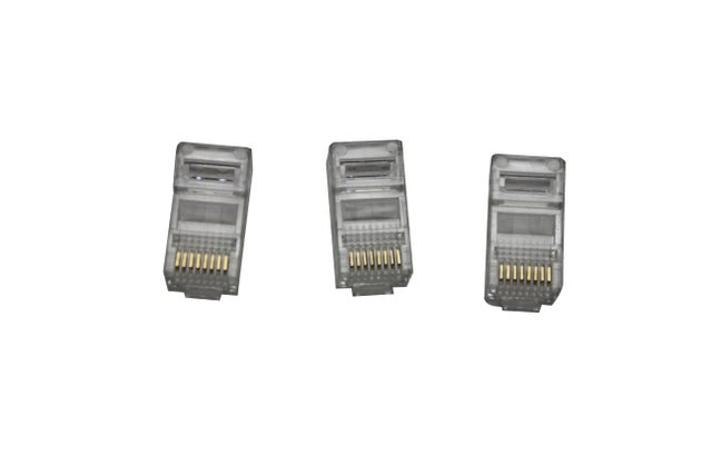 6 CONECTORES RJ45
