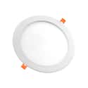 DOWNLIGHT LED EMPOTRAR CIRCULAR BLANCO 9W LUZ CALIDA - 1