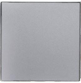 TAPA CIEGA SERIE SKY PLATA