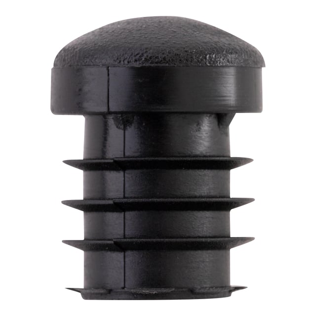 CONTERA INTERIOR PLASTICO 18MM NEGRA 12 UDS