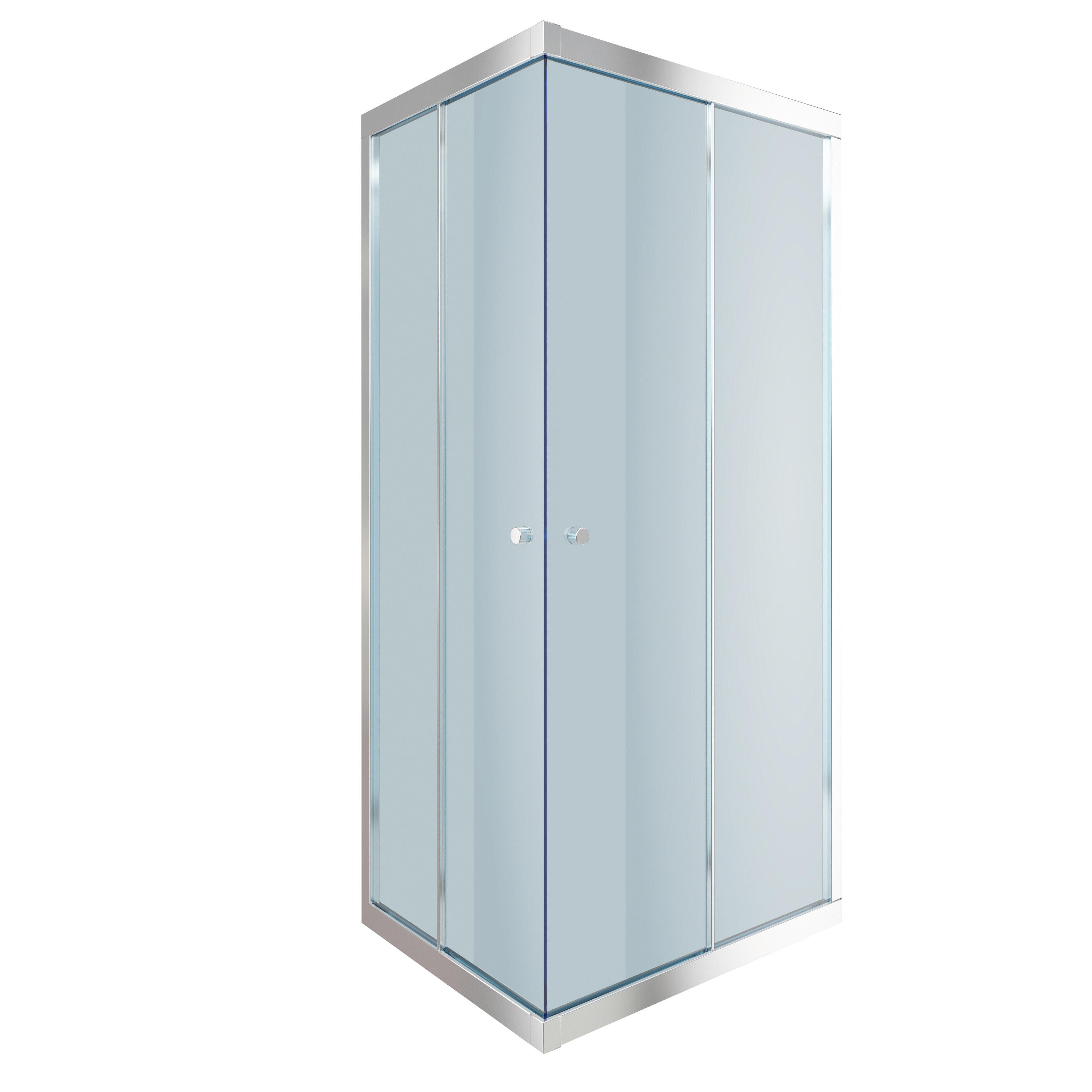 MAMPARA DE DUCHA RECTANGULAR 80 X 100 CM CATANIA - 2