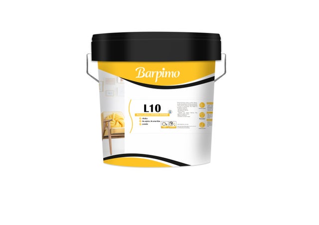 PINTURA PLASTICA BLANCA MATE 14L L-10