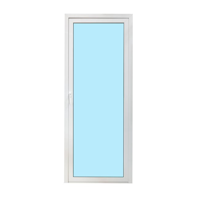 BALCONERA PVC OSCILOBATIENTE BLANCA 90X200CM DERECHA