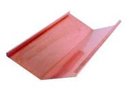 LIMA EVACUACIÓN PLUVIALES METÁLICO 130º TEJA CURVA ALUMINIO-COBRE 3M - 1